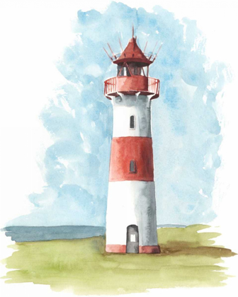 Picture of WATERCOLOR LIGHTHOUSE II