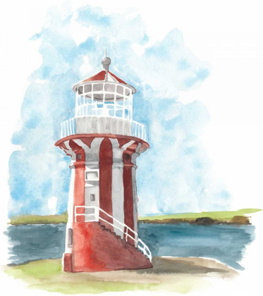 Picture of WATERCOLOR LIGHTHOUSE III