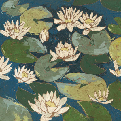 Picture of WATER FLOWERS I
