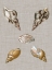 Picture of SHELLS ON LINEN IV