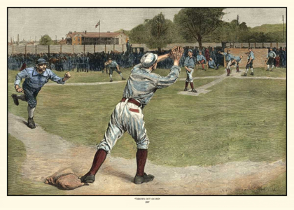 Picture of THROWN OUT ON 2ND 1887