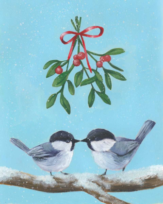 Picture of CHICKADEE CHRISTMAS I 2-UP