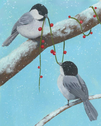 Picture of CHICKADEE CHRISTMAS IV 2-UP