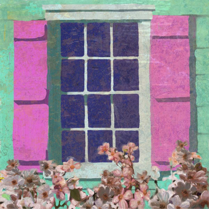 Picture of WINDOW FLORAL II