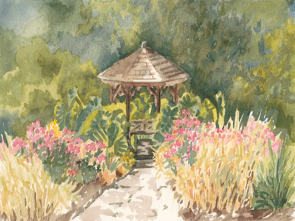 Picture of WATERCOLOR GARDEN IV