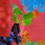 Picture of SATURATED BUTTERFLIES I