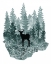 Picture of FACETED ANIMALS I