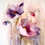 Picture of PLUM POPPIES I
