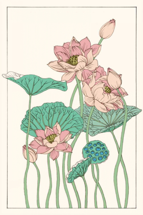 Picture of BOTANICAL GLORIOSA LOTUS I