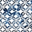 Picture of COBALT WATERCOLOR TILES I