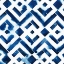 Picture of COBALT WATERCOLOR TILES II