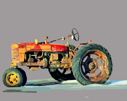Picture of VINTAGE TRACTOR III