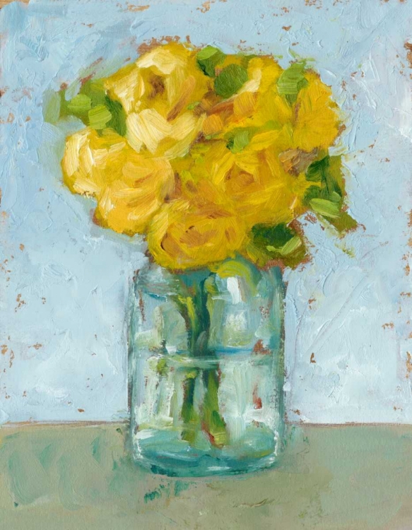Picture of IMPRESSIONIST FLORAL STUDY III