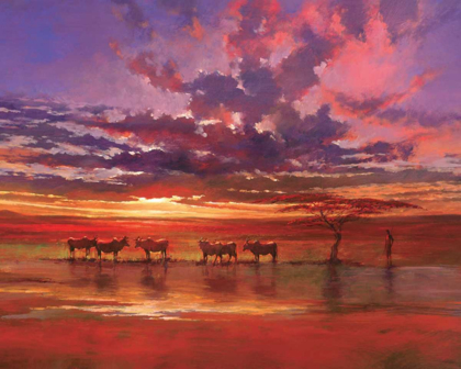 Picture of AFRICAN SUNSET
