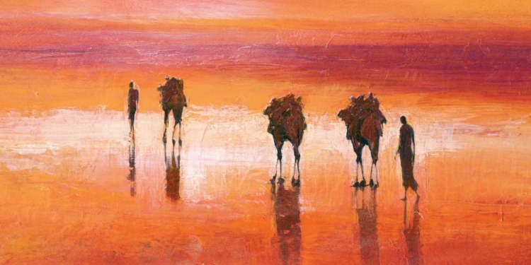 Picture of CAMELS, CHALBI DESERT, KENYA