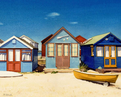 Picture of THREE BEACH HUTS
