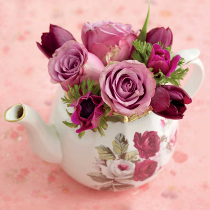 Picture of FLORAL TEA POT