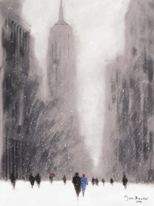 Picture of HEAVY SNOWFALL, 5TH AVENUE - NEW YORK