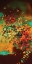 Picture of BUTTERFLIES ON BURNT UMBER