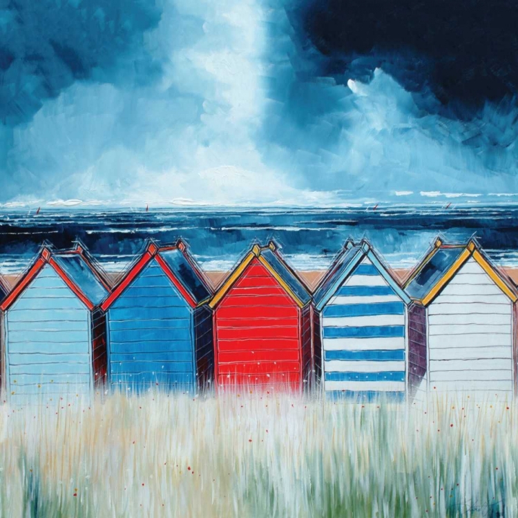 Picture of BEACH HUTS I