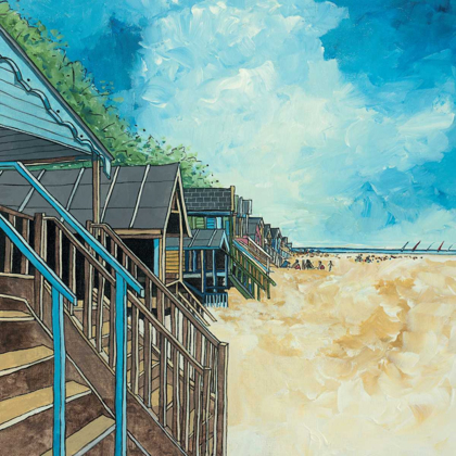 Picture of SUMMER BEACH HUTS I