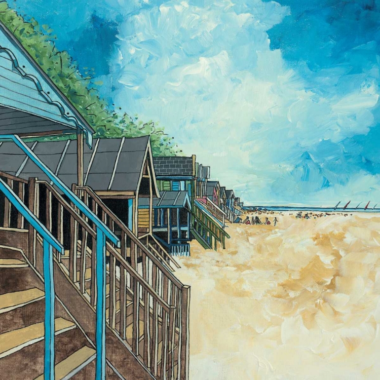 Picture of SUMMER BEACH HUTS I