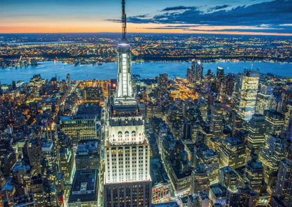 Picture of EMPIRE STATE BUILDING AT NIGHT