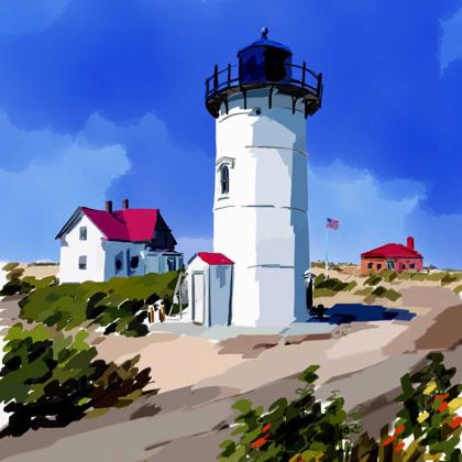 Picture of LIGHTHOUSE SCENE III