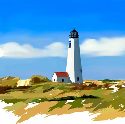 Picture of LIGHTHOUSE SCENE IV