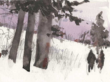 Picture of WOODLAND SKETCH II