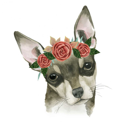 Picture of FLOWER CROWN PUP III
