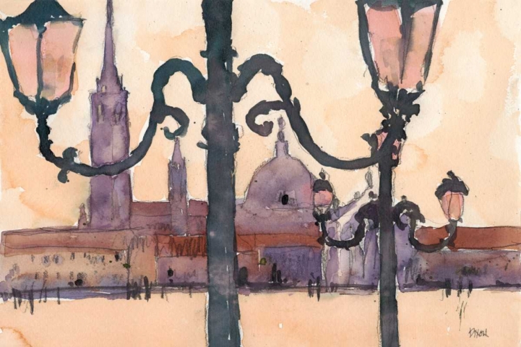 Picture of VENICE WATERCOLORS XII