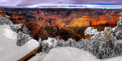 Picture of SNOWY GRAND CANYON VII