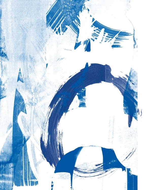 Picture of BLUE SCRIBBLES IV