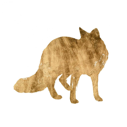 Picture of BRUSHED GOLD ANIMALS III