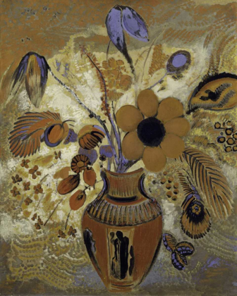 Picture of ETRUSCAN VASE WITH FLOWERS
