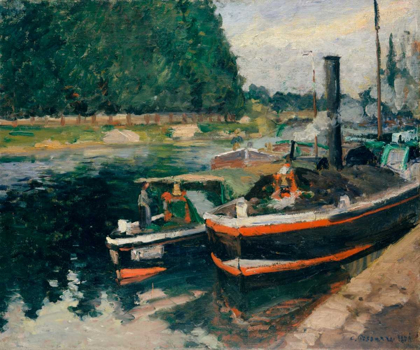 Picture of BARGES AT PONTOISE