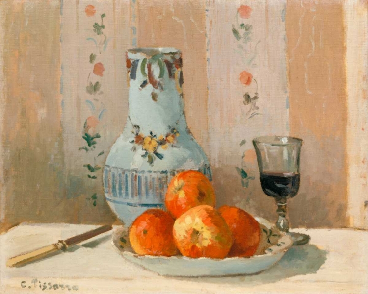 Picture of STILL LIFE WITH APPLES AND PITCHER I