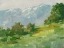 Picture of MOUNTAIN BACKDROP I