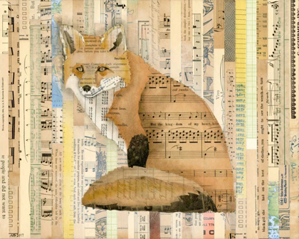 Picture of RED FOX COLLAGE II