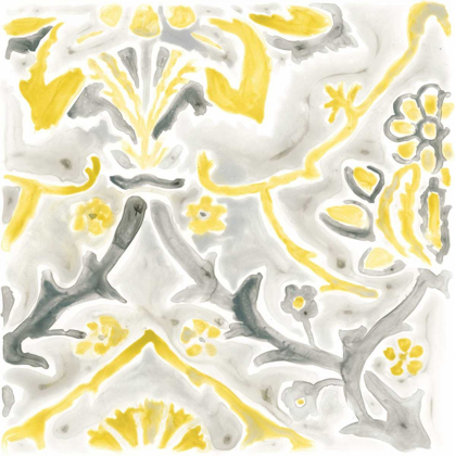 Picture of CITRON DAMASK TILE II