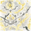 Picture of CITRON DAMASK TILE VI
