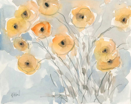 Picture of SUNSET POPPIES II
