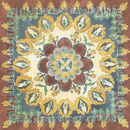 Picture of BATIK ROSETTE I