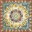 Picture of BATIK ROSETTE I