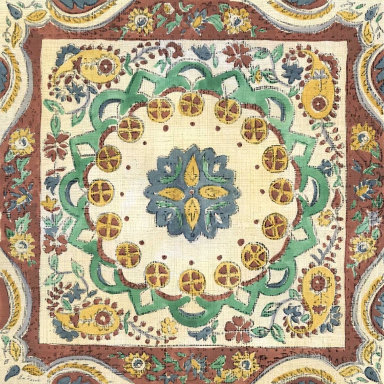 Picture of BATIK ROSETTE II