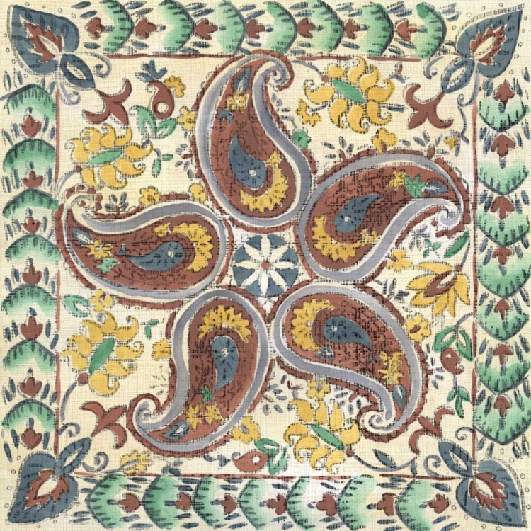 Picture of BATIK ROSETTE III