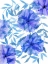 Picture of MIDNIGHT FLOWERS I