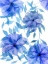 Picture of MIDNIGHT FLOWERS II