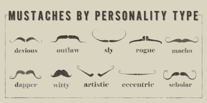Picture of MUSTACHES PERSONALITIES